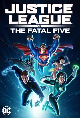 Justice league vs the fatal five online film borító³